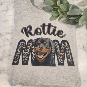 Rottweiler mom shirt cute popular dog mama rottie popular